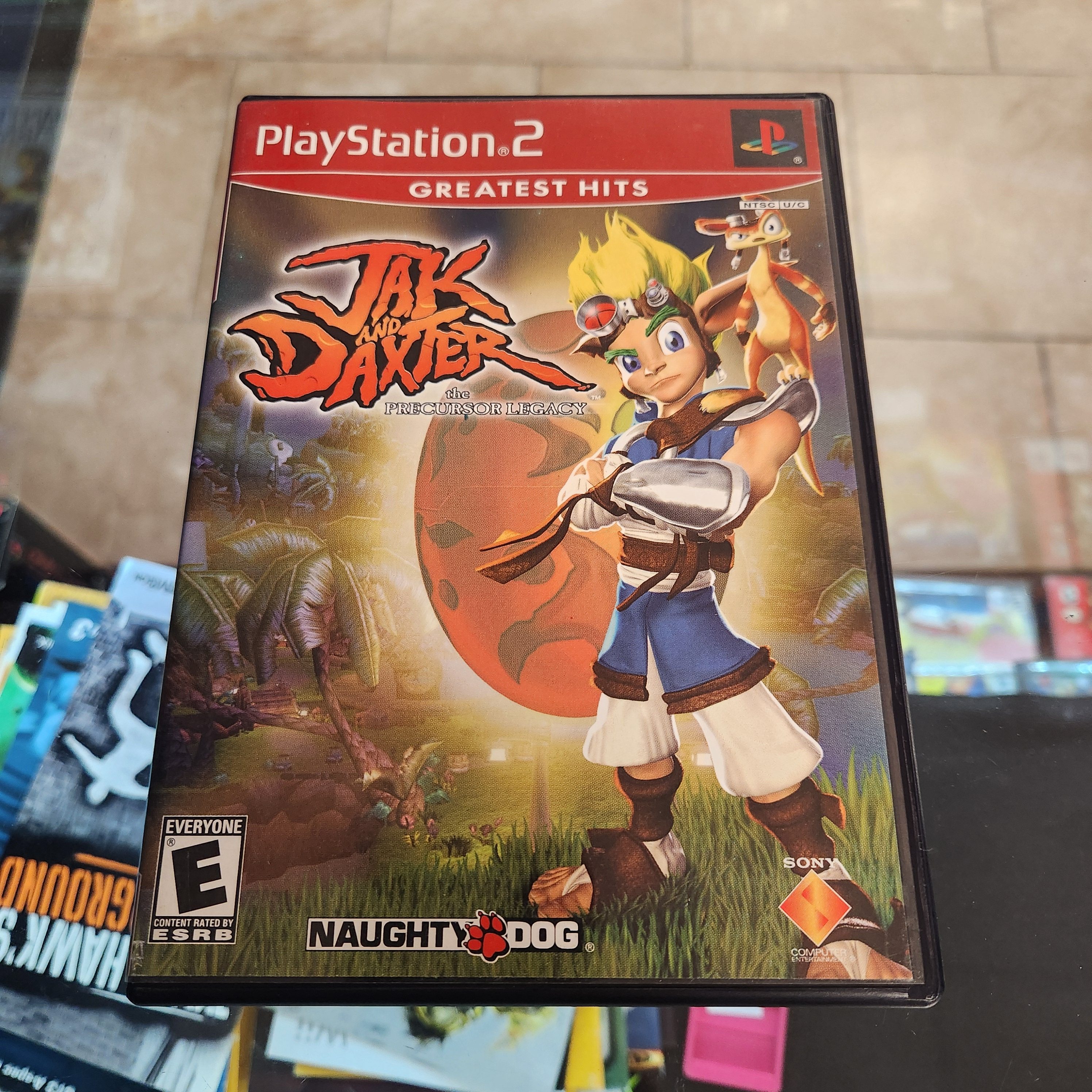 Jak and Daxter The Precursor Legacy (PlayStation 2, 2001) CIB, Very Good - retrogamesexchange.com, Retro Games Exchange, the best place to buy retro games